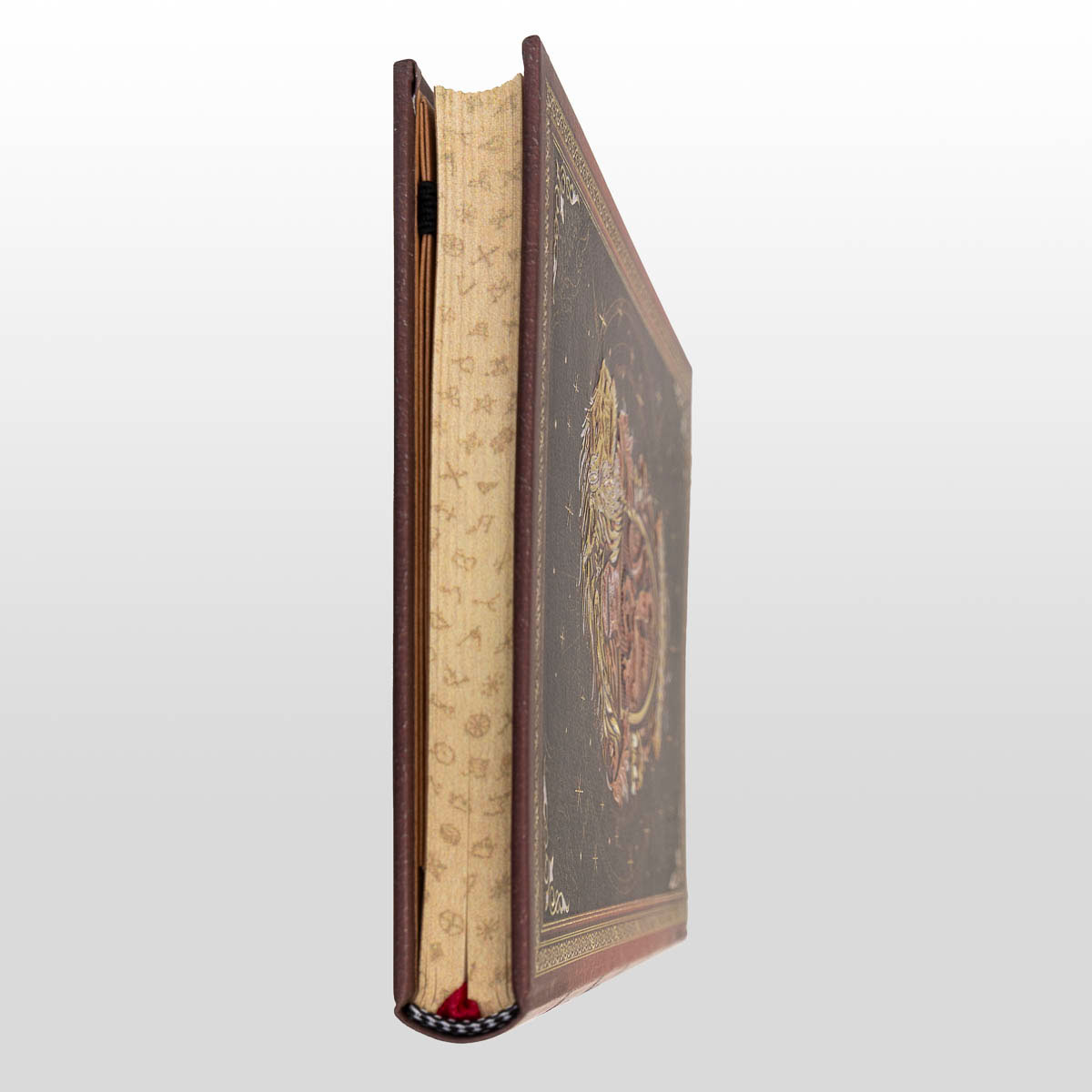 Paperblanks Harry Potter Notebook: Gryffindor (edge of the notebook)
