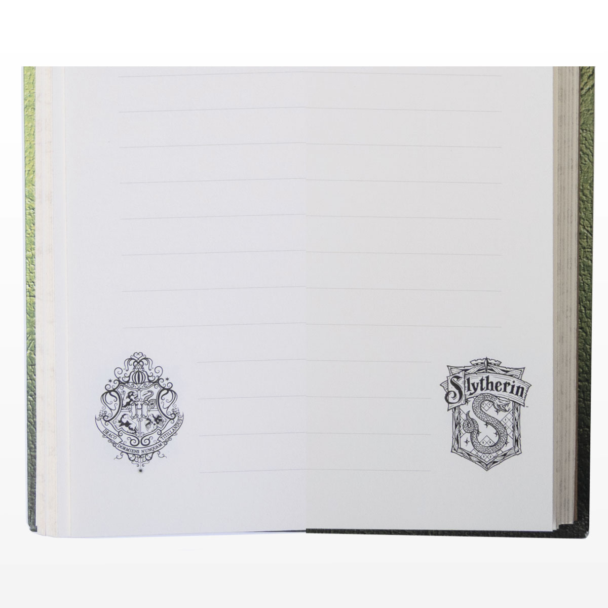 Carnet Paperblanks Harry Potter : Serpentard (pages siglées)