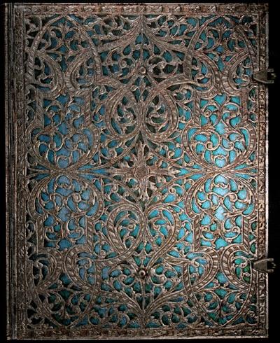 Journal diary Paperblanks - Silver Filigree : Maya Blue - ULTRA