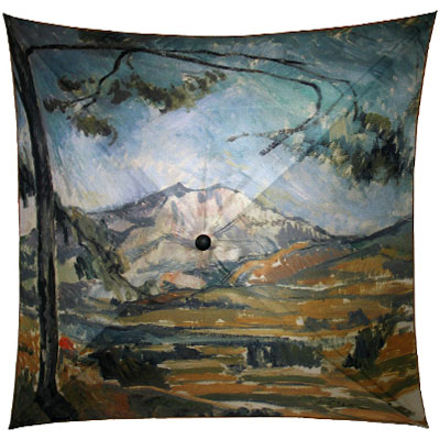 Parapluie - Paul Cézanne - La montagne Sainte Victoire