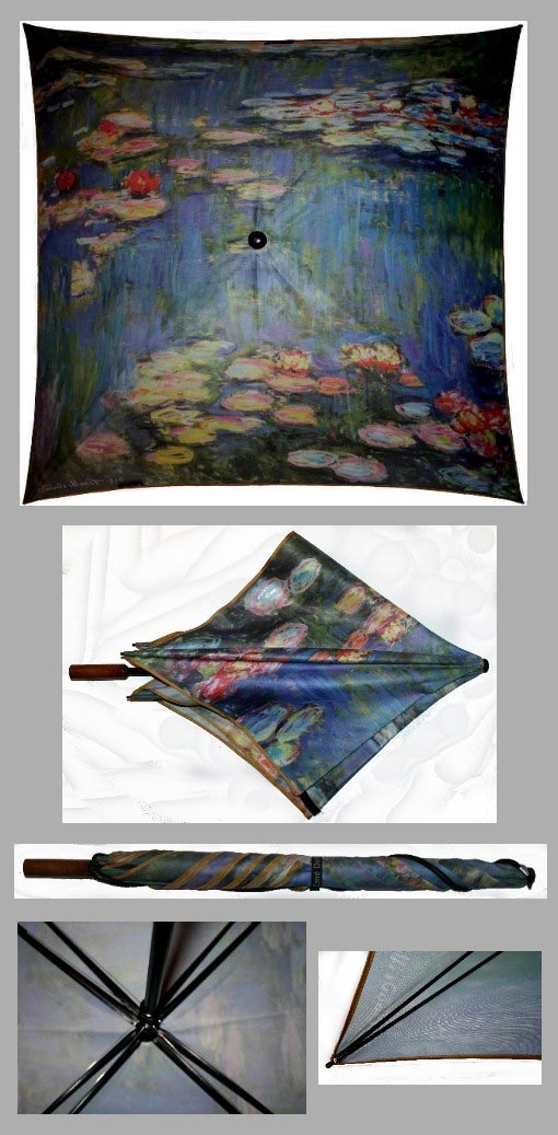 Parapluie - Claude Monet - Les Nymphéas