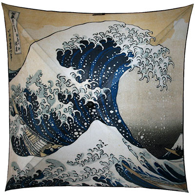 Parapluie - Hokusai - La grande vague de Kanagawa