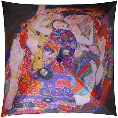 Parapluie - Gustav Klimt - La jeune fille