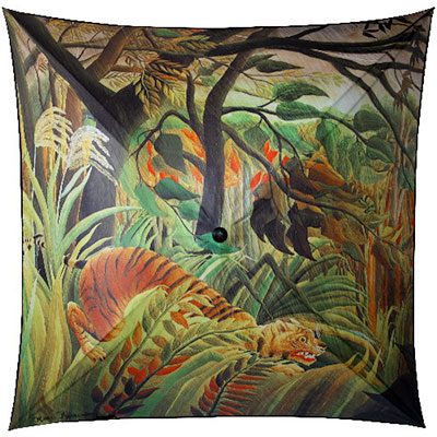Paraguas - Rousseau - Tormenta en la selva