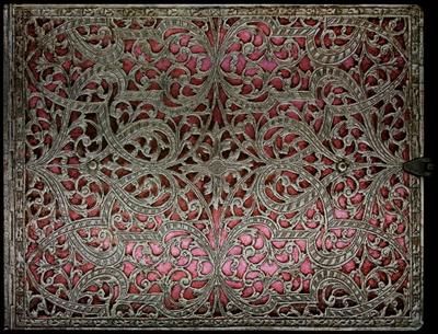 Paperblanks Guest Book - Silver Filigree : Blush Pink