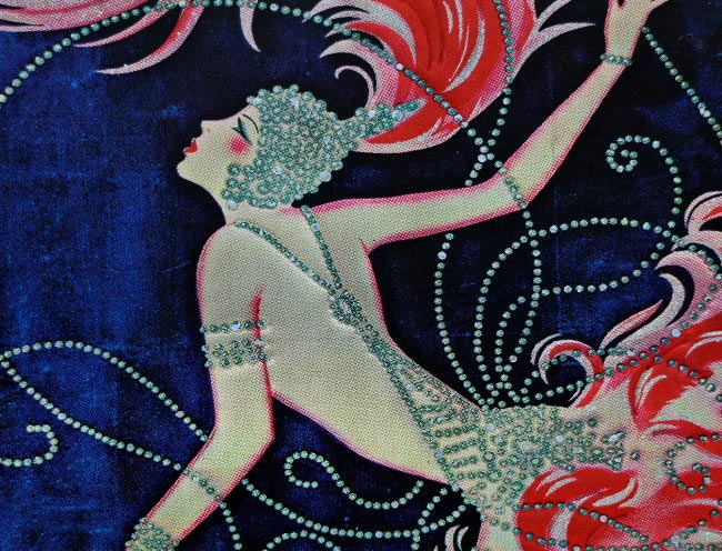 Carnet Paperblanks Vintage Vogue : Cabaret - ligné SLIM