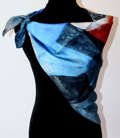 Foulard Poliakoff - Bleu, 1965