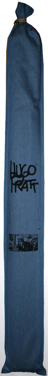 Sérigraphie sur toile Corto Maltese - Port Ducal (bleu) (sac sérigraphié)