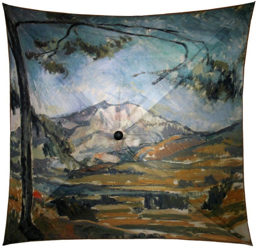 Umbrella - Cezanne - La montagne Sainte Victoire