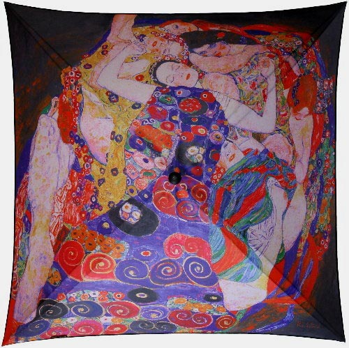 Umbrella - Gustav Klimt - The virgin