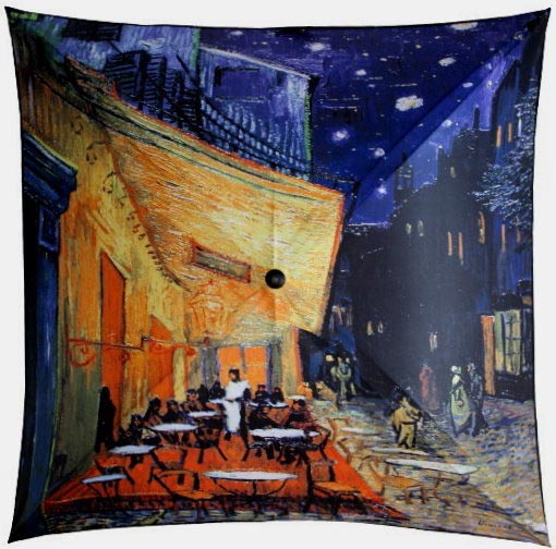 Umbrella - Vincent Van Gogh - Café Terrace at Night