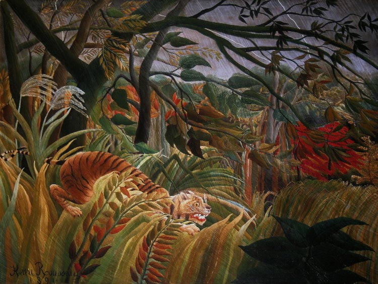 Mondrian print on canvas - Composition 2