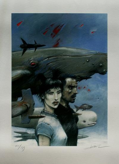 Enki Bilal - The color of the air - Signed & Numbered