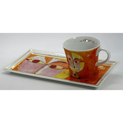 Set à café gourmand Paul Klee : Senecio