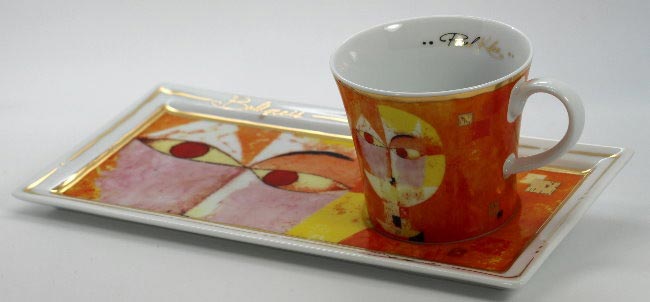 Paul Klee coffee set : Senecio