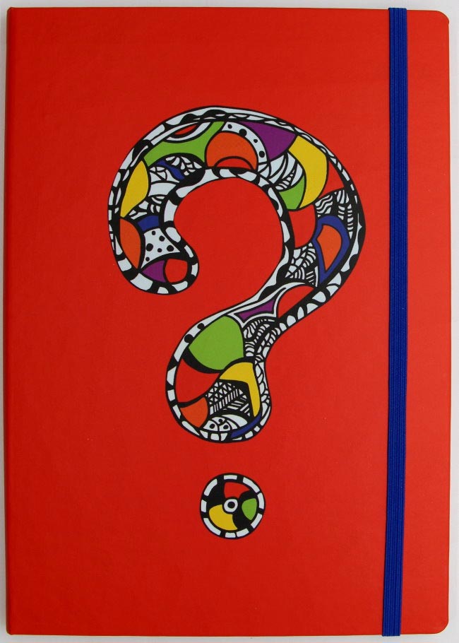 Niki De Saint Phalle Notebook - Question Mark