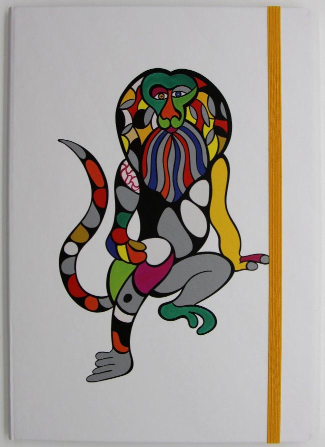 Niki De Saint Phalle Notebook - Lion - Format A5 (15 x 21 cm)