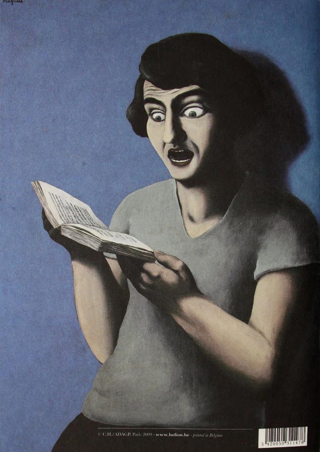 Cuaderno René Magritte - La lectora sumisa