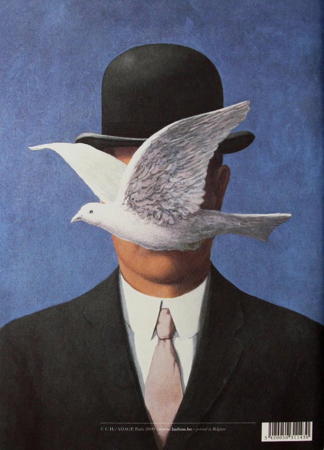 Carnet René Magritte - L'homme au chapeau melon