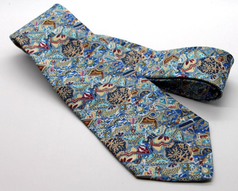Gaudi Silk tie - Orient