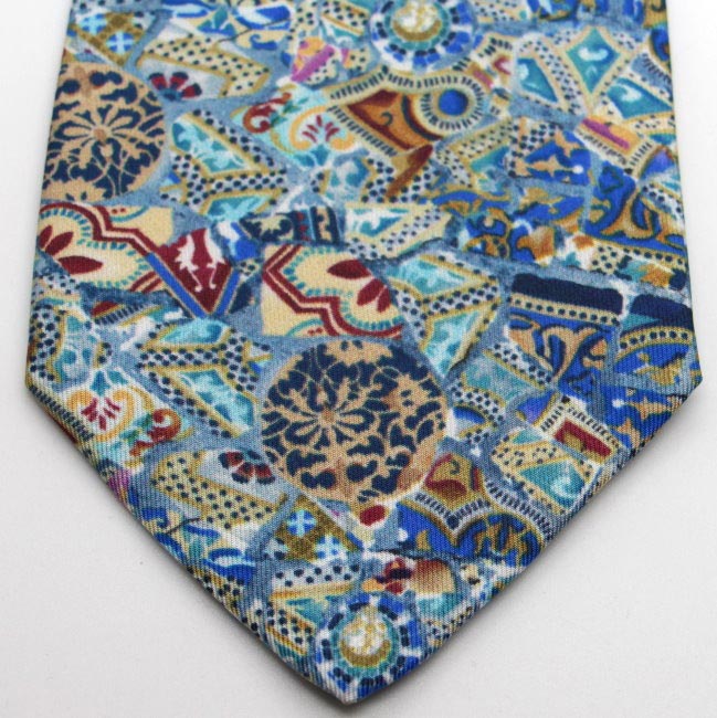 Gaudi Silk tie - Orient