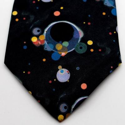 Kandinsky Silk tie - Several circles