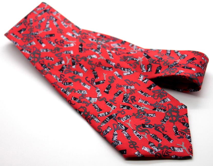 Cravatta Arman - Currency (rosso)
