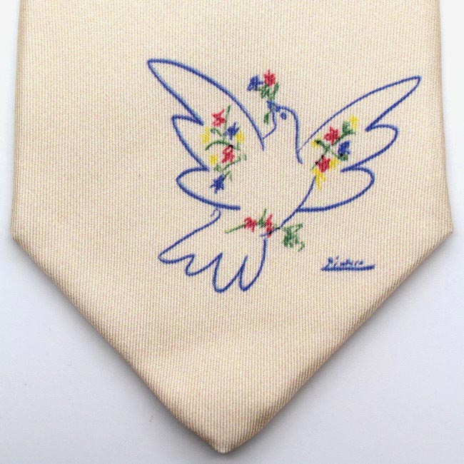Cravatta Picasso - La colomba della Pace