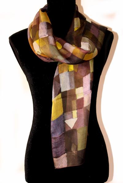Paul Klee Scarf - Architecture