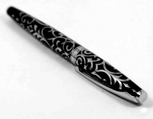 Bolígrafo Roller negro : Arabescos