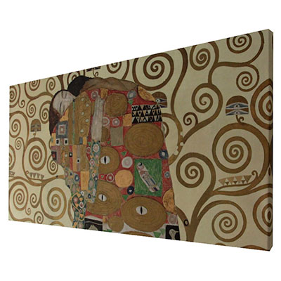 Reproduction sur toile Klimt - L'Accomplissement