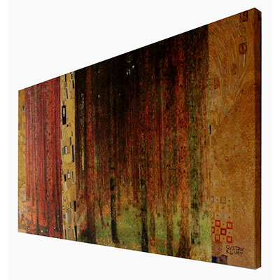 Reproducción sobre tela Klimt - Bosque I