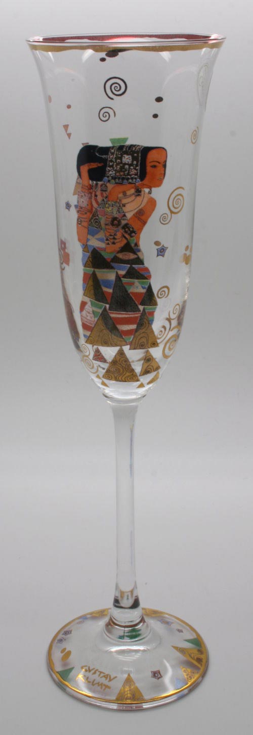 Gustav Klimt Champagne glass : Expectation