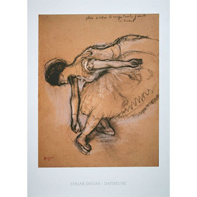 Affiche Edgar Degas - Danseuse