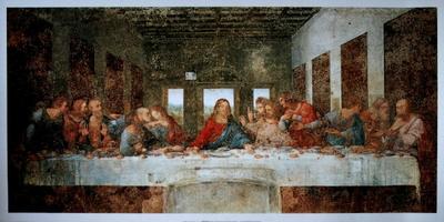 Lámina Leonardo Da Vinci - La Última Cena