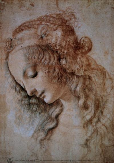 Stampa Leonardo Da Vinci - Maria Maddalena