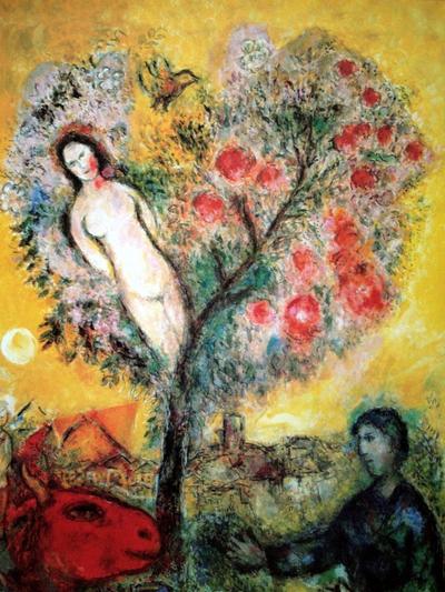 Affiche Marc Chagall - La branche