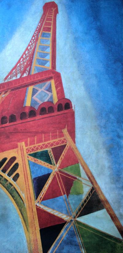 Affiche Robert Delaunay - Tour Eiffel