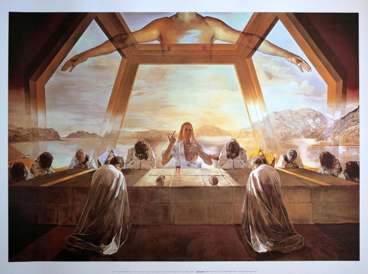 Salvador Dali Art Print - The Last Supper