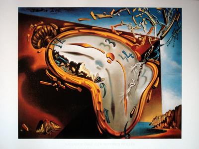 Affiche Salvador Dali - La montre molle