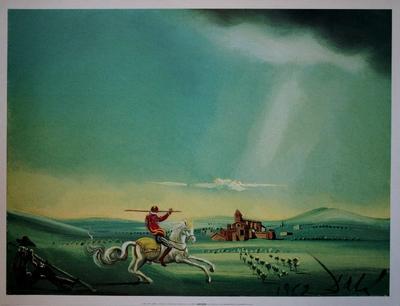 Affiche Salvador Dali - Saint Georges et le Dragon
