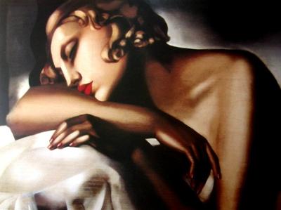 Stampa Tamara De Lempicka - La dormiente