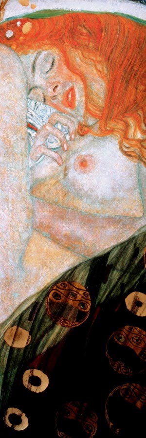 Gustav Klimt Art Print - Danae (detail)