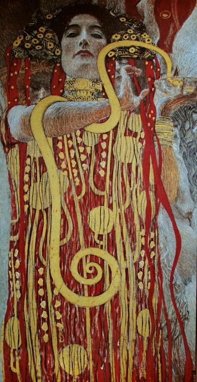 Affiche Gustav Klimt - Hygieia