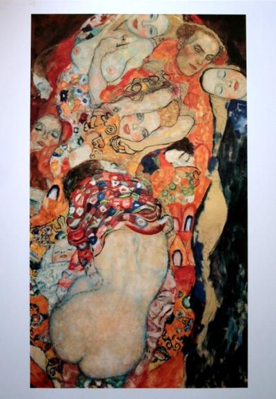 Gustav Klimt Art Print - The bride