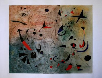 Affiche Joan Miro - Constellation : L'Etoile Du Matin