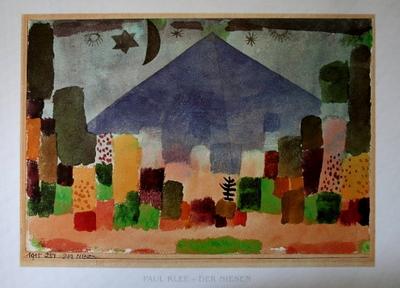 Stampa Paul Klee - Der Niesen