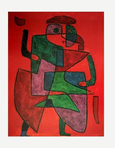 Affiche Paul Klee - L'arrivée du marié
