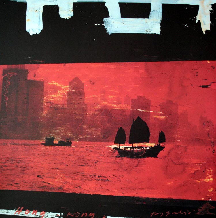 Affiche Tony Soulié - Hong Kong II