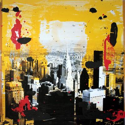 Affiche Tony Soulié - Yellow City